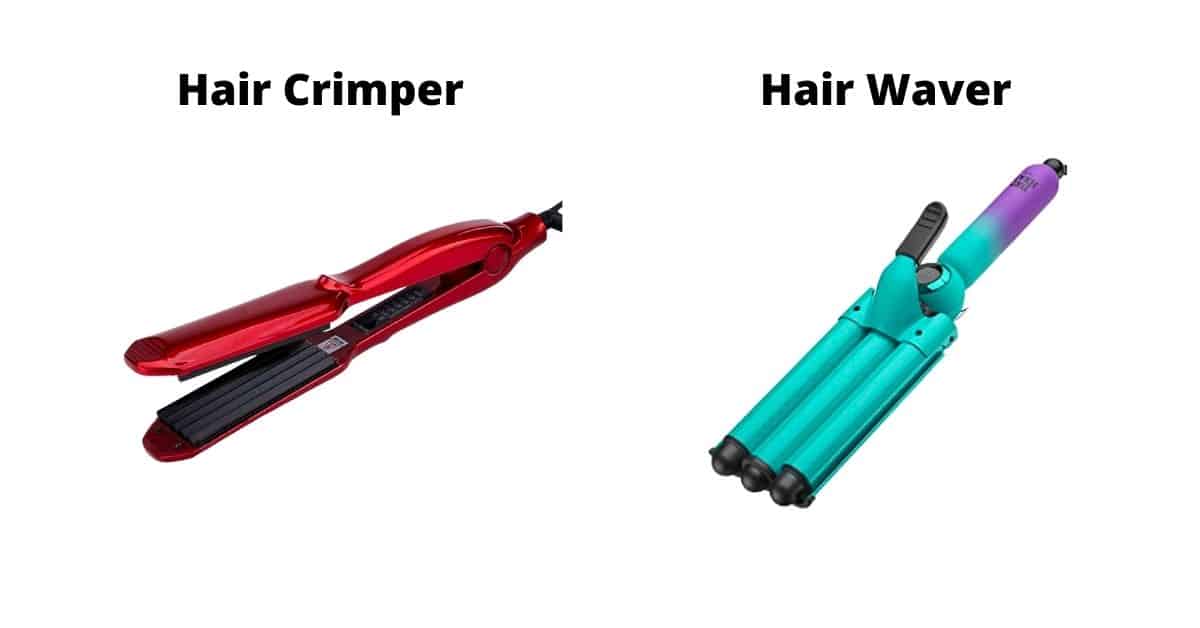 Hair Crimper vs Hair Waver What's The Difference?