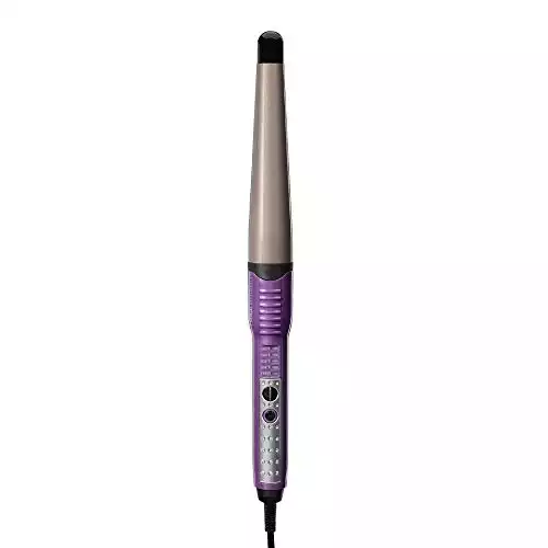 INFINITIPRO BY CONAIR Tourmaline Ceramic Curling Wand - 1 1/4-Inch to 3/4-Inch