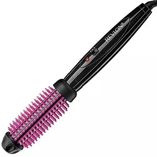 Revlon Heated Silicone Styling Brush, 1"