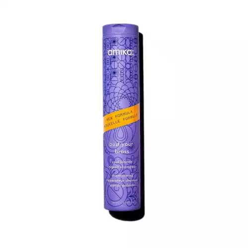 Amika Bust Your Brass Cool Blonde Repair Shampoo