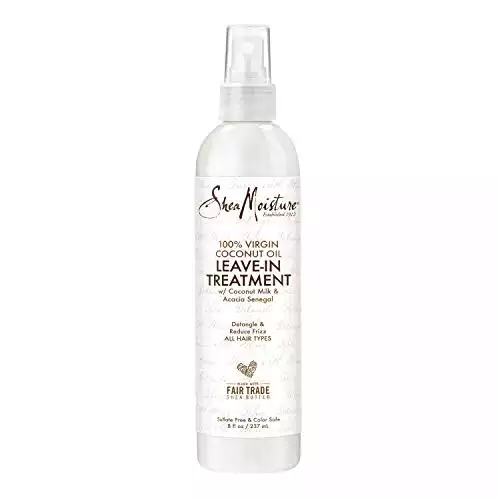 SheaMoisture 100% Virgin Coconut Oil Leave-in Conditioner Treatment