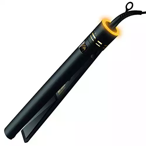 HOT TOOLS Professional Black Gold Micro-Shine Flat Iron