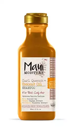 Maui Moisture Curl Quench + Coconut Oil Curl-Defining Anti-Frizz Shampoo