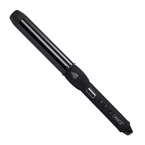 L’ange Hair Lustré Curling Wand Black 1.25-inch (32mm) Ceramic