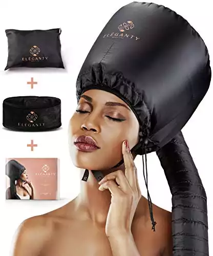 Eleganty Soft Bonnet Hood Hairdryer Attachment