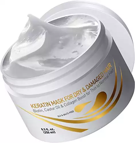 Vitamins Keratin Hair Mask Deep Conditioner