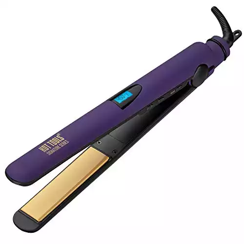 HOT TOOLS Signature Series Ceramic Digital Flat Iron, 1 Inch