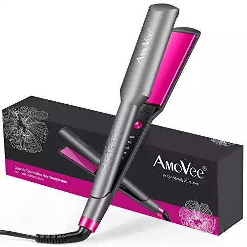 AmoVee Keratin 1.5 Inch Flat Iron