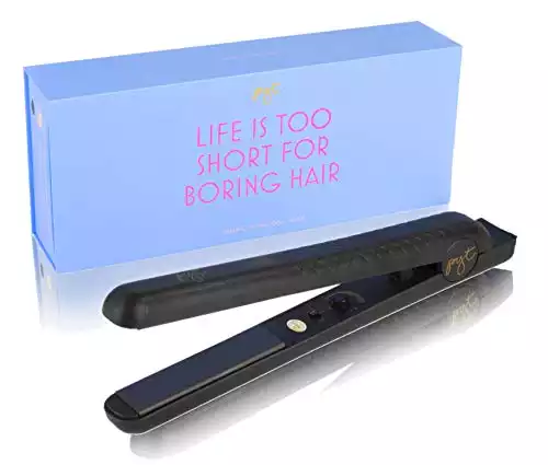 PYT Hair Straightener - Ceramic Flat Iron (Black)