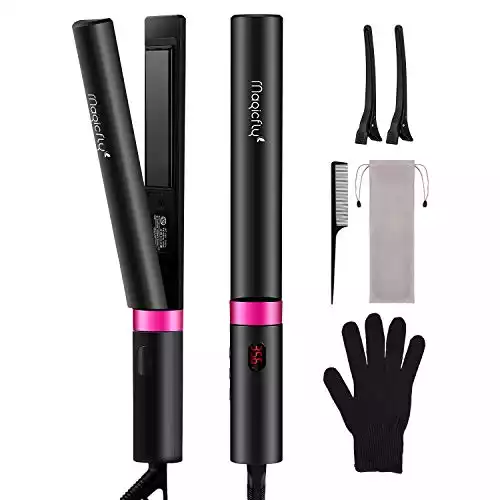 Magicfly Professional Salon Ceramic Tourmaline Flat Iron