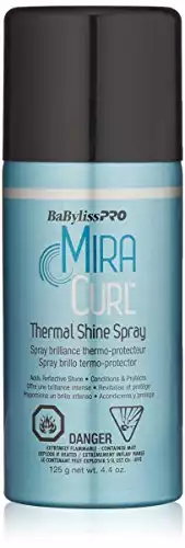 BaBylissPRO Miracurl Thermal Shine Spray, 4.4 Fl oz