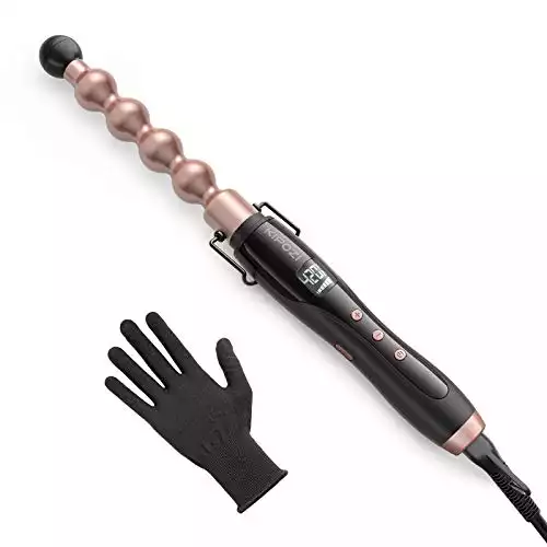 KIPOZI 1 inch Bubble Curling Wand