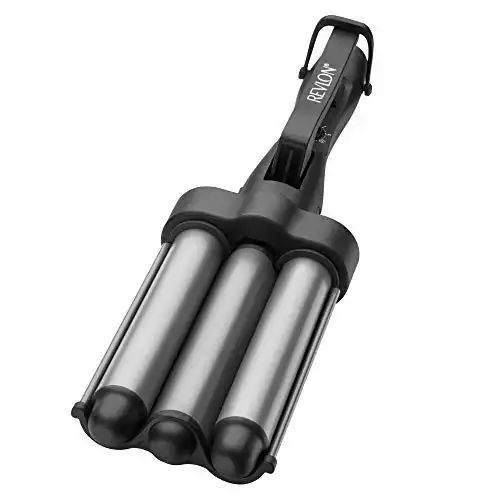 REVLON 3-Barrel Ceramic Jumbo Waver