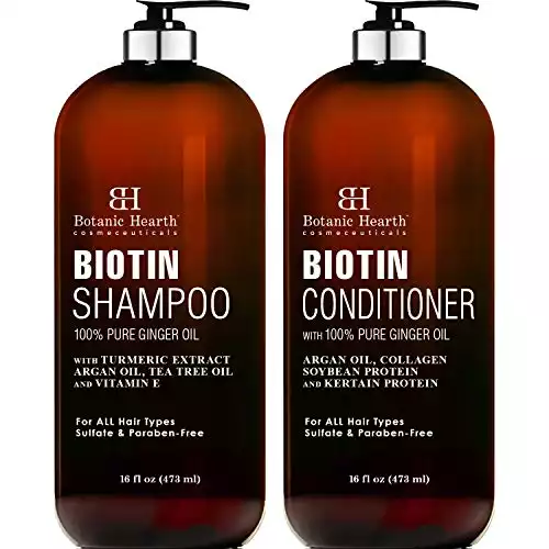 BOTANIC HEARTH Biotin Shampoo and Conditioner Set