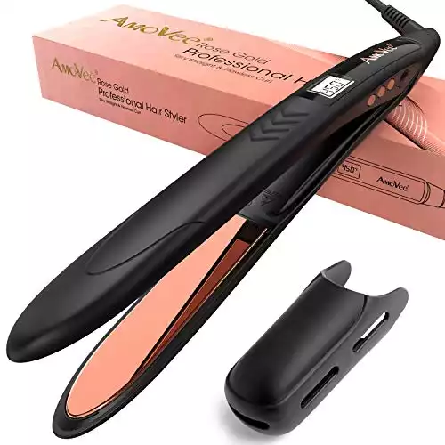 AmoVee Nano Titanium Flat Iron