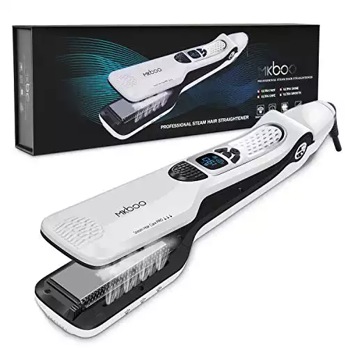 MKBOO Steam Hair Straightener