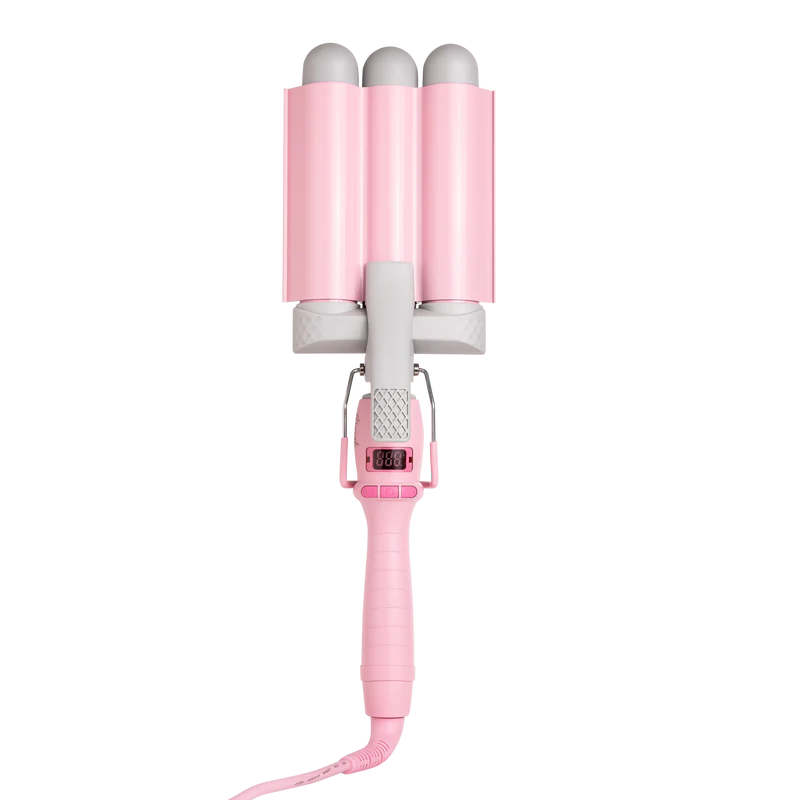 Mermade Pro Hair Waver - 32MM Pink